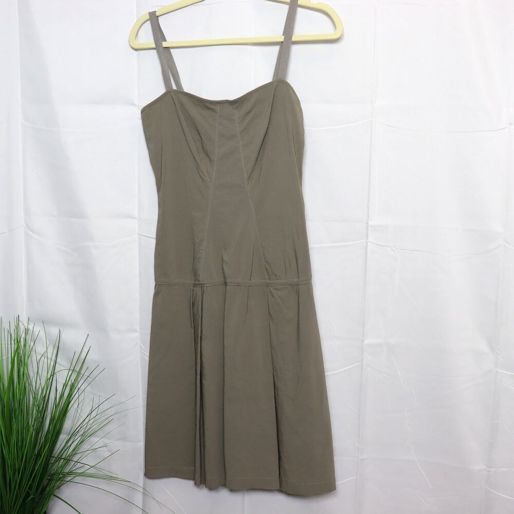 Cue Australia Gray Pleated Dress AU 8 /‎ US 6